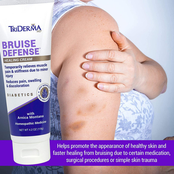Triderma Bruise Defense Healing Cream 2.2 Oz 2 Packs