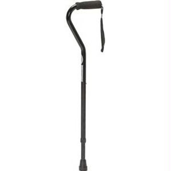 Offset Push Button Cane, 250 Lb Weight Capacity