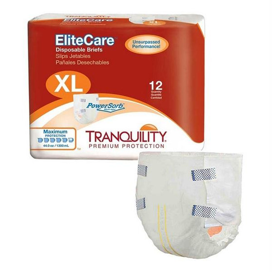 Tranquility Elite Care Brief, X-large 56" - 64"