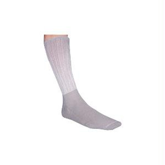 Holofiber Diabetic Med Crew Socks, Size 13 To 15, Anti-microbial