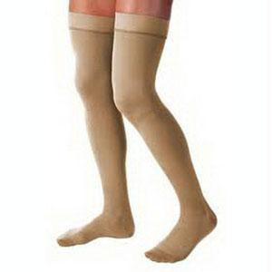 Relief 30-40 Thigh, Beige,small,clsd Toe,pair