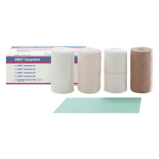 Jobst Comprifore Lite 3-layer Compression Bandaging System For Reduced Compression