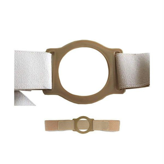 Nu-comfort 2" Wide Beige Support Belt 2-5/8" Ring Plate 47" - 52" Waist 2x-large, Latex-free