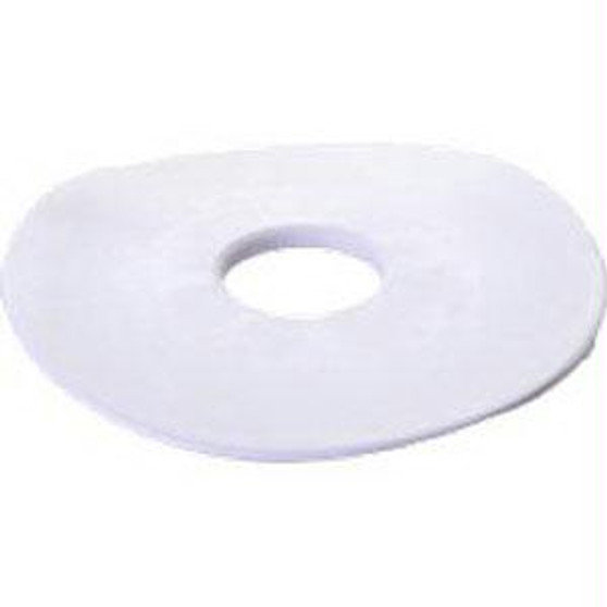 All-flexible Basic Flat Mounting Ring 1-1/8", White Vinyl