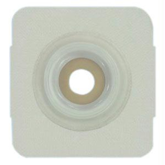 Securi-t Usa Extended Wear Convex Pre-cut 1" Wafer White Tape Collar (4" X 4")