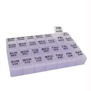 Mediplanner Ii Pill Holder 8-3/8" X 5-5/8" X 1-1/8"