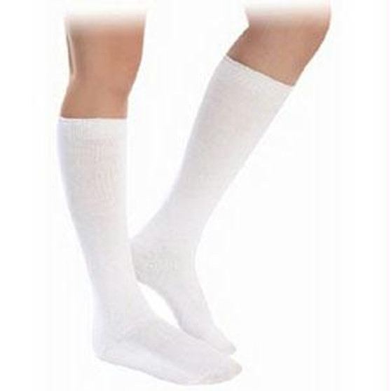 233c Essential Cotton Calf, 30-40mmhg, Women's, Small, Short, White