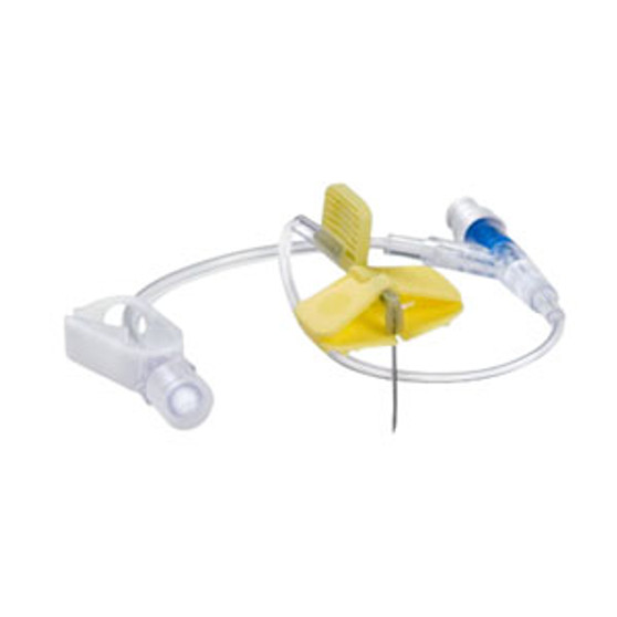 Huberplus Safety Infusion Set, 22g X 1/2", Without Y-injection Site And Needleless Injection Cap