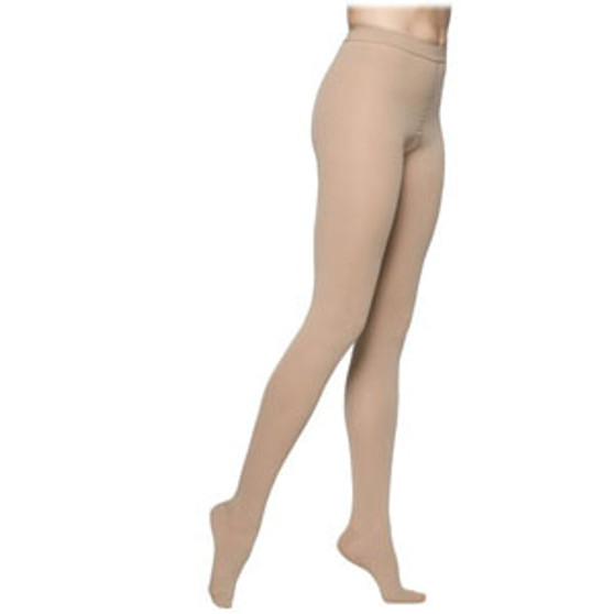 842p Style Soft Opaque Pantyhose, 20-30mmhg, Women's, Medium, Long, Nude