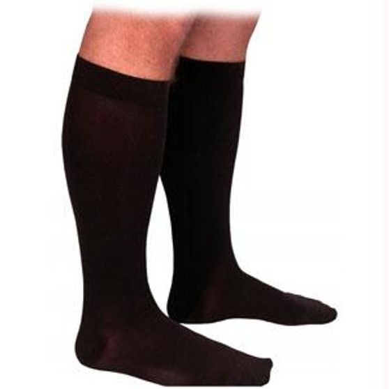 863c Essential Opaque Calf, 30-40mmhg, Women's, X-large, Short, Black