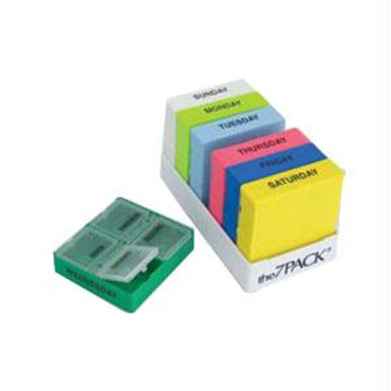 7-pack Pill Organizer 4-5/8" X 2-3/8" X 1-1/8"