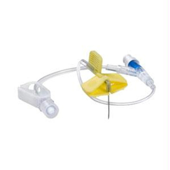 Miniloc Safety Infusion Set 22g X 3/4", With Y-injection Site