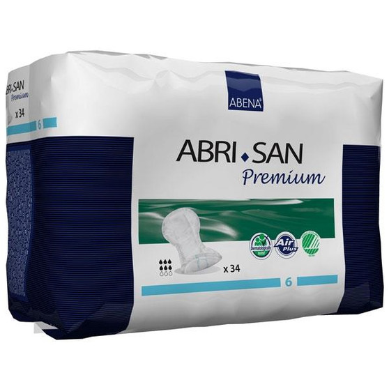 Abri-san 6 Premium Shaped Pad, 12" X 25" L