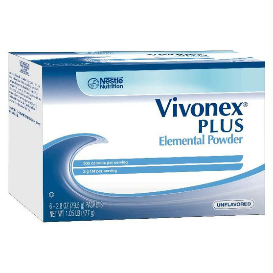 Vivonex Plus Elemental High-nitrogen Diet Unflavored 2.8 Oz. Packet