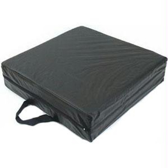 Deluxe Seat Lift Cushion, 16" X 16" X 4", Black