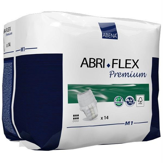 Abri-flex M1 Premium Protective Underwear Medium, 32" - 43"