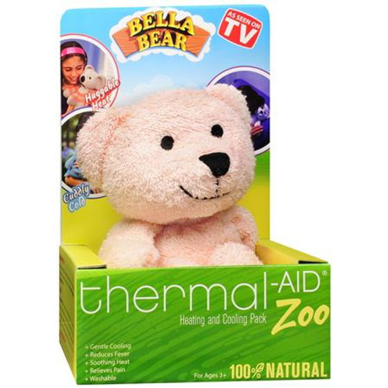 Thermal-aid Zoo Pink Bear