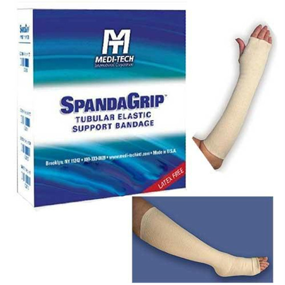 Spandagrip Tubular Elastic Support Bandage 3" X 11 Yds, Size D, Natural