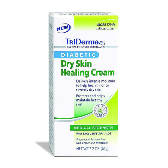 Triderma Diabetic Dry Skin Defense Healing Cream, 2.2 Oz.