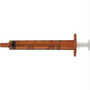 Oral Syringe With Tip Cap 5 Ml, Amber (500 Count)