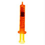 Oral Syringe With Tip Cap 10 Ml, Amber (500 Count)