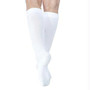 602c Diabetic Compression Socks Calf, 18-25mmhg, Men's, X-large, Long, White