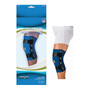 Sportaid Hinged Knee Brace With Open Patella, Neoprene, Blue, Small