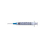 Luer-lok Syringe With Detachable Precisionglide Needle 25g X 1", 3 Ml (100 Count)