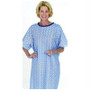 Snapwrap Patient Gown, Blue Marble, One Size