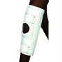 White, Md, 12" Deluxe Knee Immobilizer