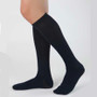 Health Support Vascular Hosiery 15-20 Mmhg, Knee Length, Sheer, Black, Regular Size F