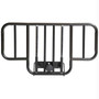 Deluxe Half Length Hospital Bed Side Rail, Brown Vein