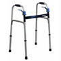 Deluxe Trigger Release Folding Walker Adult, Flame Blue Crossbrace