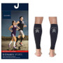 412v Performance Sleeve Calf, 20-30mmhg, Unisex, Medium, Black