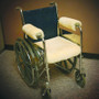 Sofsheep Sheepskin Wheelchair Armrest Cover, Short, 9-1/2" X 5", Beige