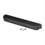 Full Length Waterfall Arm Pad With Screw Kit, 13" X 2-5/8", Black, Urethane