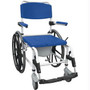 Aluminum Rehab Shower Commode Chair