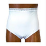 Ladies Split Crotch Ostomy Support Panty White, 2x-large, Size 14, Left