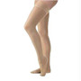 Opaque Women's Thigh-high Firm Compression Stockings Small, Natural