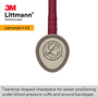 Littmann Lightweight Ii S.e. Stethoscope 28 - Burgundy Tube