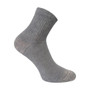 Curative Diagnostics Diabetic Socks Size 10-13 Ankle Set of 3 Pair Pack - Gray