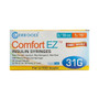 Clever Choice Comfort EZ Insulin Syringes 31G U-100 3/10 cc 5/16 - 100/bx