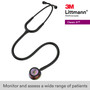 Littmann Classic III Monitoring Stethoscope 27 With Rainbow-finish Chestpiece -  Black Tube