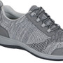 Orthofeet Casual Womens Palma Shoes - Gray