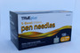 TRUEplus 5-Bevel Sterile, Single-Use Pen Needles, 32g, 4mm (5/32 inch) - 100 Pack