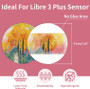 Overt Libre 3 Sensor Patch – Waterproof & Flexible - Artistic Starry Night Design – 5 Pack