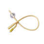 2-way Silicone-elastomer Coated Foley Catheter 12 Fr 10 Cc
