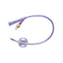 Soft Simplastic Coude 2-way Foley Catheter 22 Fr 30 Cc