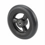 Composite Caster Wheel Assembly 6" X 1", Urethane, Dark Grey