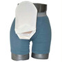Daily Wear Pouch Cover, Open End, Fits Flange Opening Of 3/4" To 2-1/4", Overall Length 10", White